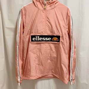 Ellesse Pink Tonvilli Quarter Zip Track Jacket Medium NWT